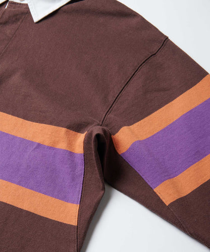 Gramicci Langdon Rugby Shirt | Vintage Stripe