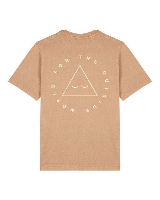 For The Outside World Tee | Vintage Latte | PRE-ORDER PRICE