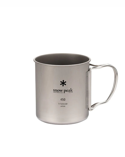 Snow Peak Titanium Single Mug 450